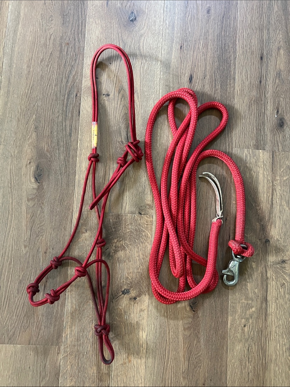 Clinton Anderson Downunder Rope Halter and lead rope